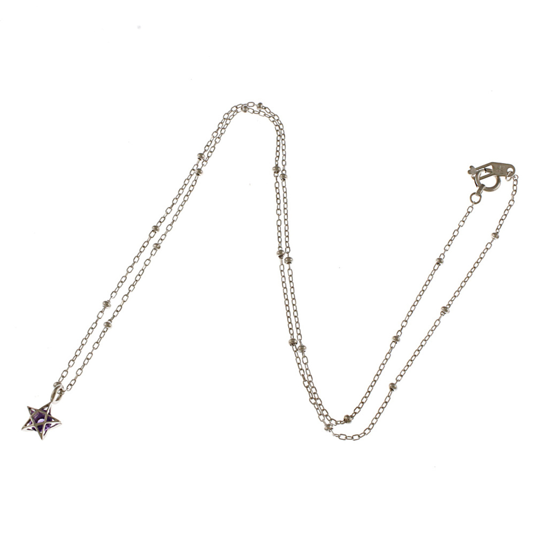 スタージュエリー STAR JEWELRY ネックレス 18金 アメジスト レディース