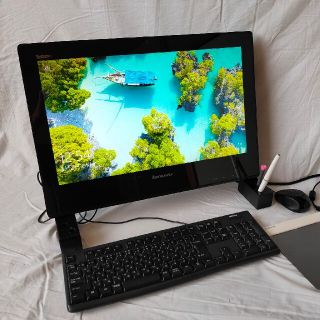 レノボ(Lenovo)のThinkCentre Edge91z / i5 /8G /120+1Tb(デスクトップ型PC)