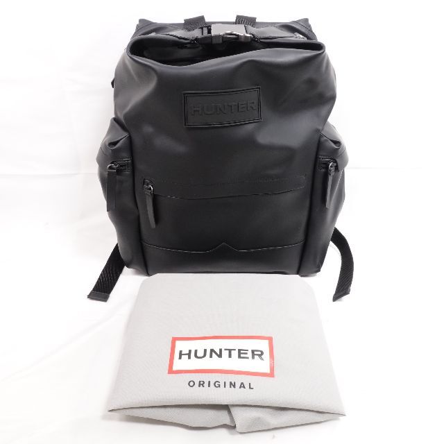 HUNTER(ハンター)のHUNTER ハンター　リュック　ブラック レディースのバッグ(リュック/バックパック)の商品写真