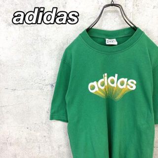 アディダス(adidas)の希少 90s アディダス Tシャツ プリントロゴ 美品(Tシャツ(半袖/袖なし))