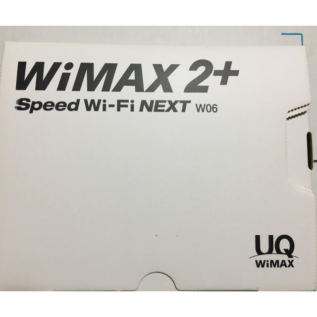 HUAWEI(ファーウェイ)のUQ WiMAX ルーター　W06 スマホ/家電/カメラのPC/タブレット(PC周辺機器)の商品写真