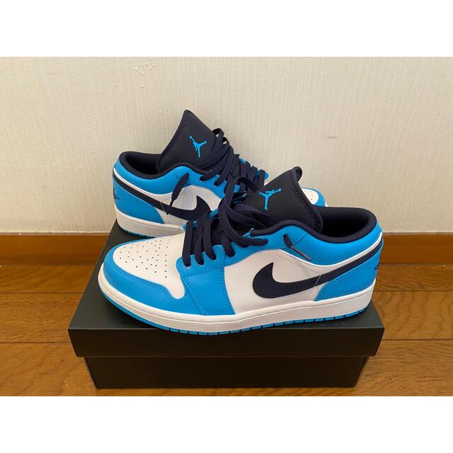 NIKE AIR JORDAN 1 LOW UNIVERSITY BLUE 28