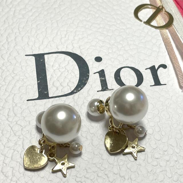 【刻印あり】Dior パールピアス ゴールド ディオール 【即日発送可】 1