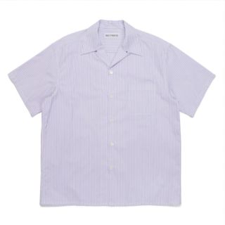 ワコマリア(WACKO MARIA)のWACKO MARIA STRIPED OPEN COLLARED SHIRT(シャツ)