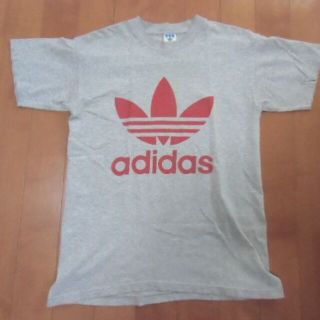 アディダス(adidas)の昔のアディダスTシャツ　Ｌサイズ程度？(Tシャツ/カットソー(半袖/袖なし))