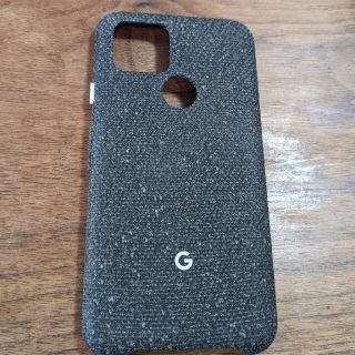 Google Pixel 5 　　ファブリックケース　純正(モバイルケース/カバー)