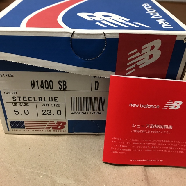 売約済　new balance 1400SB 23cm USA製 ニューバランス レディースの靴/シューズ(スニーカー)の商品写真