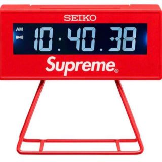 シュプリーム(Supreme)のSupreme Seiko Marathon Clock Red (置時計)