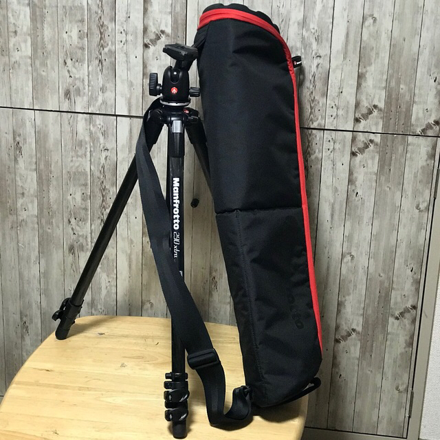 Manfrotto 290XTRAカーボン3段三脚＋ボール雲台＋三脚バッグ
