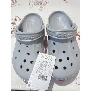 クロックス(crocs)のクロックス♡♡グレー♡23cm♡♡(サンダル)