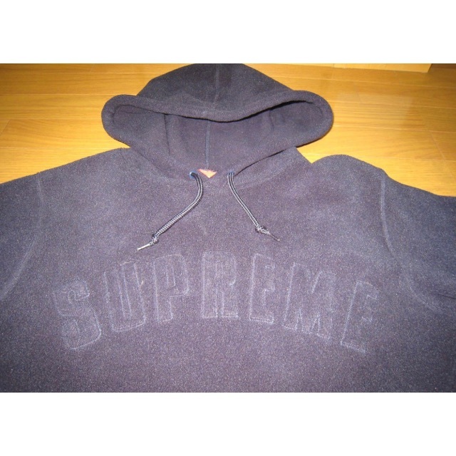 Supreme - 18FW supreme POLARTEC パーカー アーチロゴの通販 by