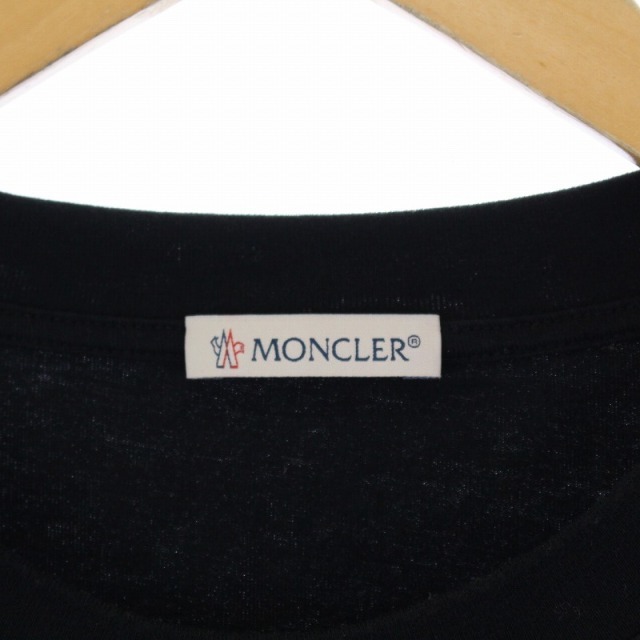 MONCLER(モンクレール)のモンクレール クレイググリーン フロッグ 半袖 Tシャツ カットソー M 黒 メンズのトップス(Tシャツ/カットソー(半袖/袖なし))の商品写真