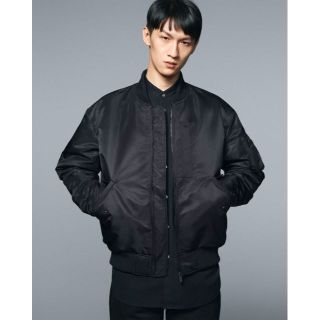 ジルサンダー(Jil Sander)の新品UNIQLO+JilSanderハイブリッドシャイニーボンバーMA-1ＸＳ(ミリタリージャケット)