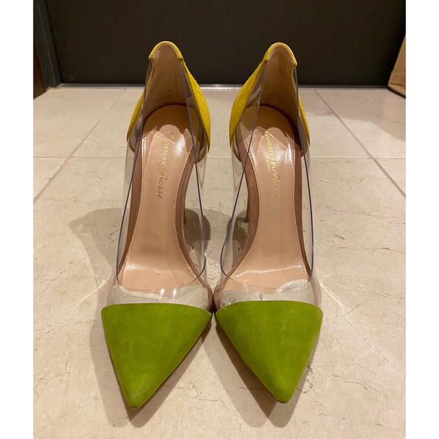 Gianvito Rossi - ジャンヴィトロッシ ヒール パンプス スエード