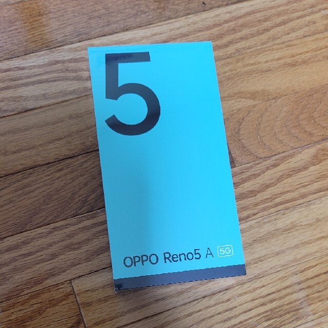 OPPO reno5 a  シルバーブラック  新品未開封品