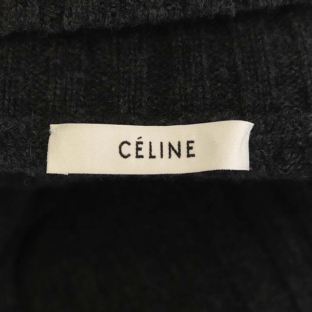 celine(セリーヌ)のセリーヌ フィービー期ウールカシミヤ変形ハイネックリブニット セーター 長袖 レディースのトップス(ニット/セーター)の商品写真