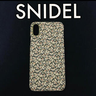 スナイデル(SNIDEL)の【新品未使用】SNIDEL×リバティ iPhoneX ケース【コラボ 花柄】(iPhoneケース)