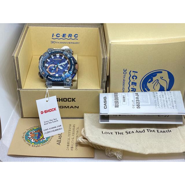 未使用G-SHOCKフロッグマン GWF-A1000K-2AJR イルカクジラ メンズの時計(腕時計(デジタル))の商品写真