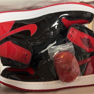 ナイキ(NIKE)のNIKE Air Jordan 1 High OG Patent Bred 27(スニーカー)