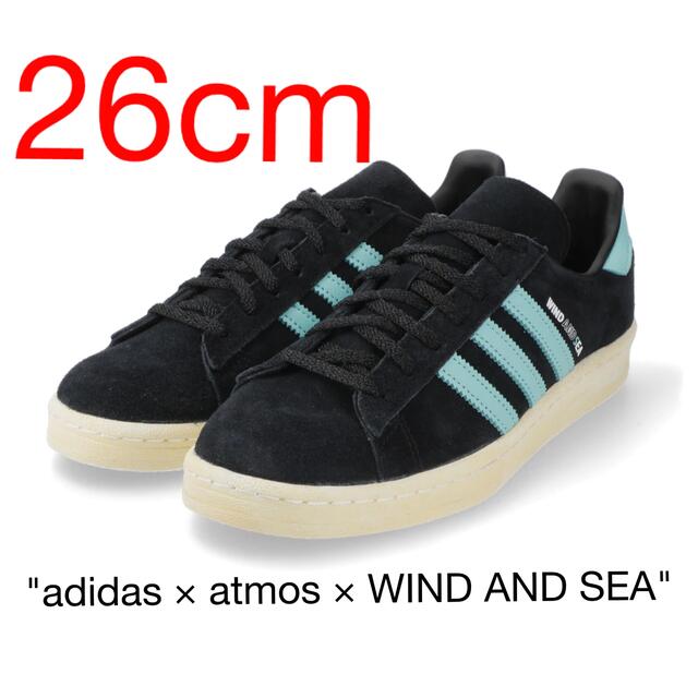 adidas × atmos × WIND AND SEA CAMPUS 80s