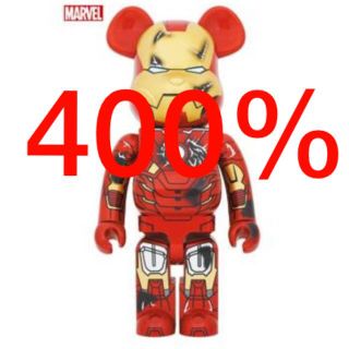 メディコムトイ(MEDICOM TOY)のBE@RBRICK IRON MAN MARK VII DAMAGE 400%(SF/ファンタジー/ホラー)