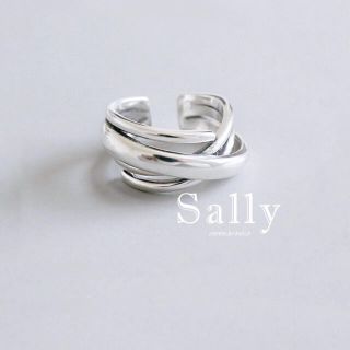 トゥデイフル(TODAYFUL)のsale【silver 925 】ワイド　ニュアンス　リング(リング(指輪))