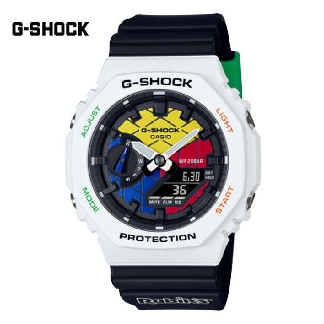 定休日以外毎日出荷中] G-SHOCK 4本セット バラ売り可 新品 国内正規 タグ付き GAE-2100RC-1AJR 腕時計(アナログ) 