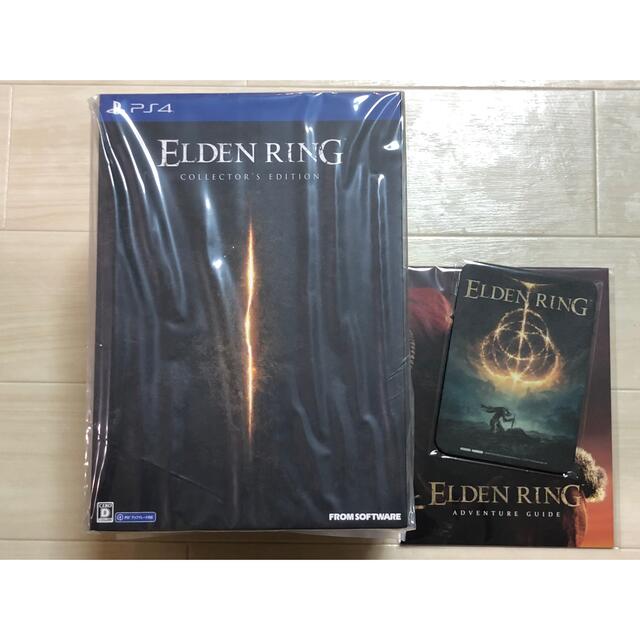 PS4 ELDEN RING コレクターズエディション ガイドブックと特典付き