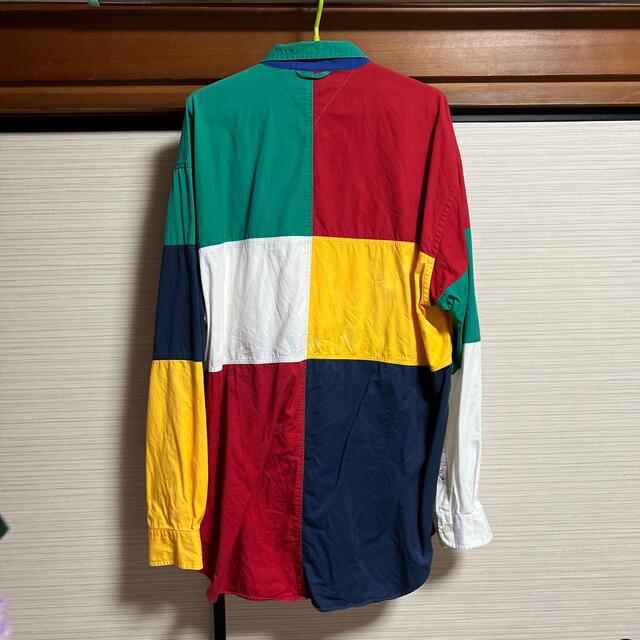 TOMMY HILFIGER(トミーヒルフィガー)のTOMMY HILFIGER 90sマルチカラー クレイジー L メンズのトップス(シャツ)の商品写真