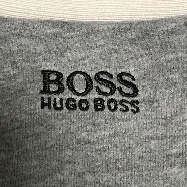 品質のいい Boss 激レア Hugo Boss ボス スウェットカーディガン 刺繍ロゴ グレー スウェット Raffles Mn 品質のいい Boss 激レア Hugo Boss ボス スウェットカーディガン 刺繍ロゴ グレー スウェット Raffles Mn