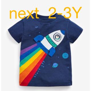 ネクスト(NEXT)の【新品】next Tシャツ ネイビー 100(Tシャツ/カットソー)