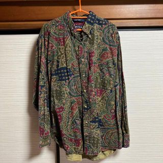 ノーティカ(NAUTICA)のノーティカ ペイズリー 総柄 ビックシャツ 90s(シャツ)