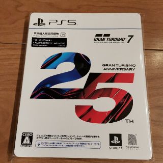 ソニー(SONY)のグランツーリスモ7 25周年アニバーサリーエディション PS5(家庭用ゲームソフト)