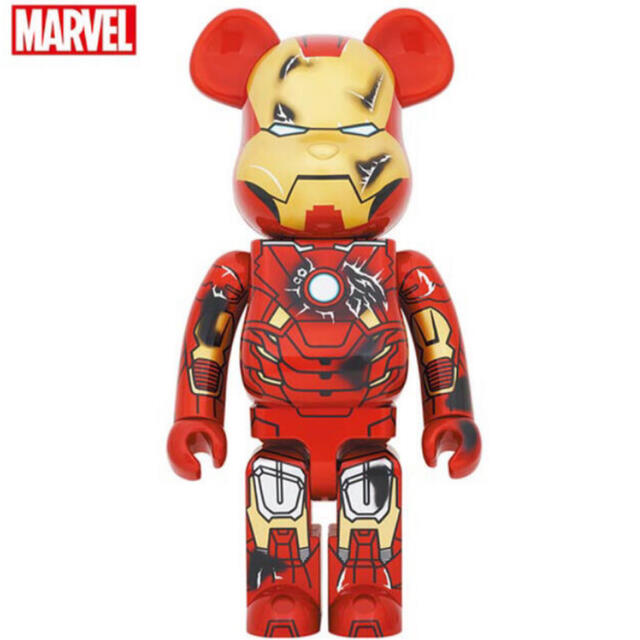 BE@RBRICK IRON MAN MARK VII DAMAGE 400%エンタメ/ホビー