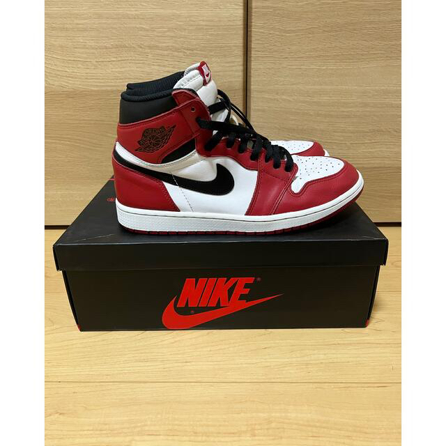 NIKE(ナイキ)のたかさん専用　Air Jordan1 Chicago 2015 メンズの靴/シューズ(スニーカー)の商品写真