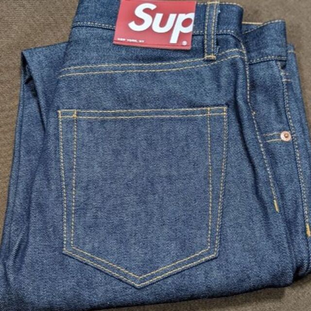 30インチ/Supreme Rigid Slim Jean インディゴブルー