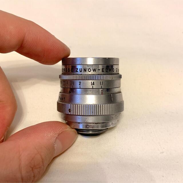 【動作未確認】ZUNOW-ELMO f1.1 13mm レンズ ジャンク レンズ(単焦点)