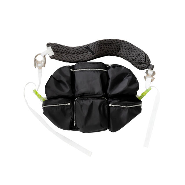 MIKIO SAKABE - 【完売品】MIKIOSAKABE Body Bag BLACK × YELLOW MIKIO SAKABE - 【完売品】MIKIOSAKABE Body Bag BLACK × YELLOW