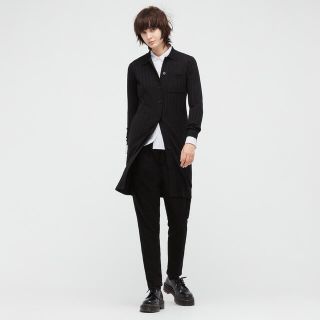 ユニクロ(UNIQLO)のプラスJ ＋J エクストラファインメリノリブロングカーディガン（長袖）S(カーディガン)