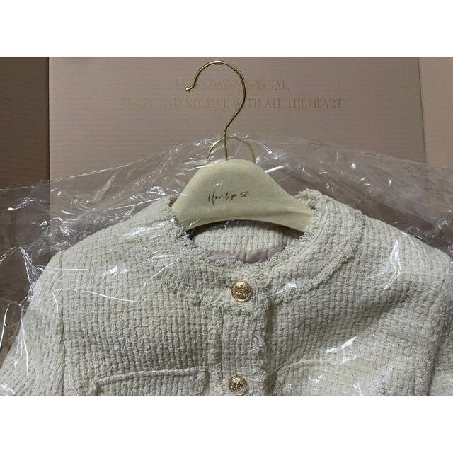 Her lip to(ハーリップトゥ)の【3/8まで】Spring Tweed Jacket ジャケット　M レディースのジャケット/アウター(その他)の商品写真