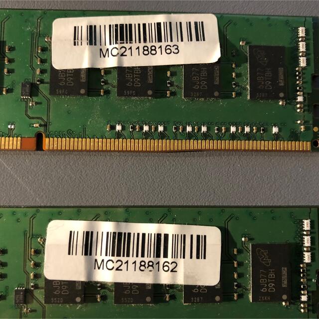 Kingston DDR4 2133 16GB(8GB×2) メモリ RAM 3