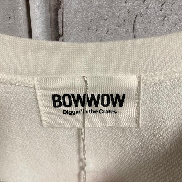 BOWWOW バウワウ リバースウィーブ バックプリント ビッグシルエット メンズのトップス(スウェット)の商品写真