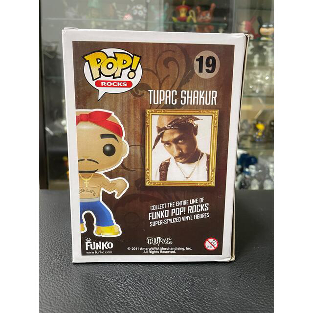 TUPAC SHAKUR FUNKO POP ROCKS 2pac フィギュア 2