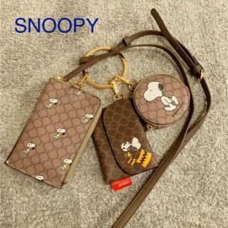 スヌーピー(SNOOPY)のSNOOPYマルチショルダーバッグ新品未使用♡(ショルダーバッグ)