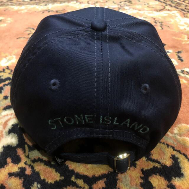 STONE ISLAND(ストーンアイランド)のSTONE ISLAND ストーンアイランド cap キャップ 刺繍 ネイビー メンズの帽子(キャップ)の商品写真