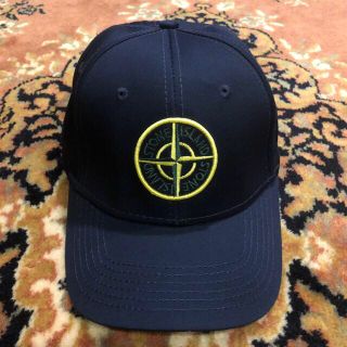 ストーンアイランド(STONE ISLAND)のSTONE ISLAND ストーンアイランド cap キャップ 刺繍 ネイビー(キャップ)