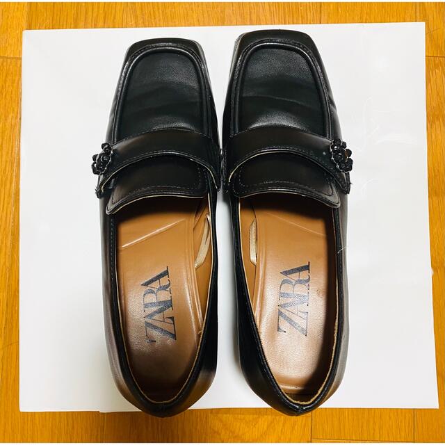 ZARA - ZARA 厚底ヒールローファーサイズ36の通販 by プロフ確認 ZARA - ZARA 厚底ヒールローファーサイズ36の通販 by プロフ確認