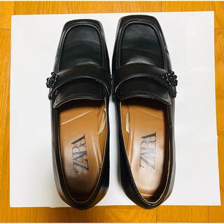 ザラ(ZARA)のZARA 厚底ヒールローファーサイズ36(ローファー/革靴)