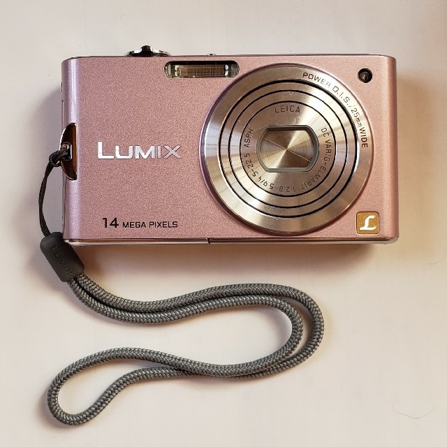 カメラ パナソニック ルミックス LUMIX コンパクトデジタルカメラ ピンク