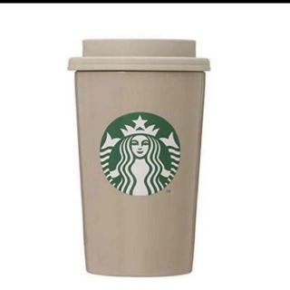 スターバックスコーヒー(Starbucks Coffee)のスターバックス スタバ タンブラー TOGOカップ　ベージュ　ラテ色　くすみ(タンブラー)